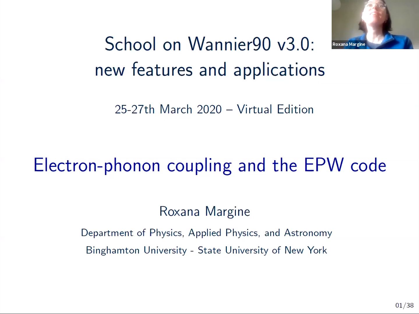 Electron-phonon coupling and the EPW code