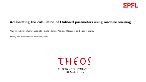 Accelerating the calculation of Hubbard parameters using machine learning