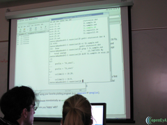 Postprocessing and visualization. Energy bands and equation of state of Si, Al, or the like. A few simple molecular applications.